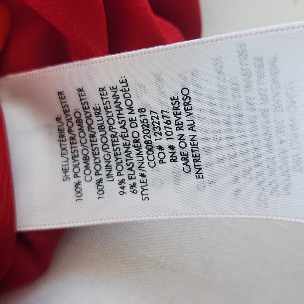 Alice + Olivia Red Mini Dress - Picture 12 of 12